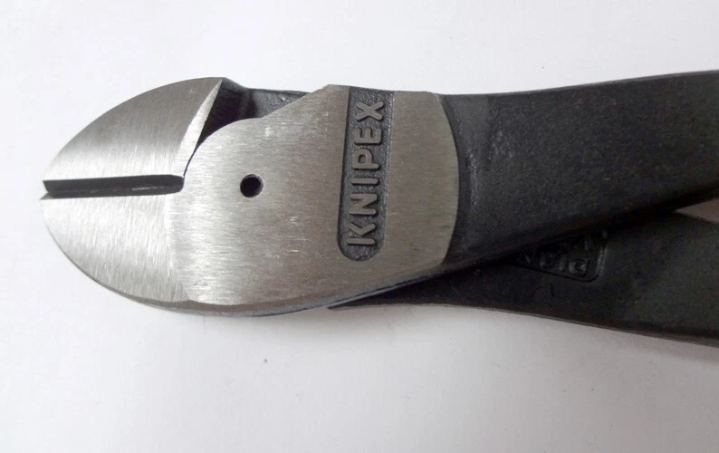 KNIPEX 10" Diagonal Cutters High Leverage Wire Cutting Pliers 74 01 250 - Image 3 of 4