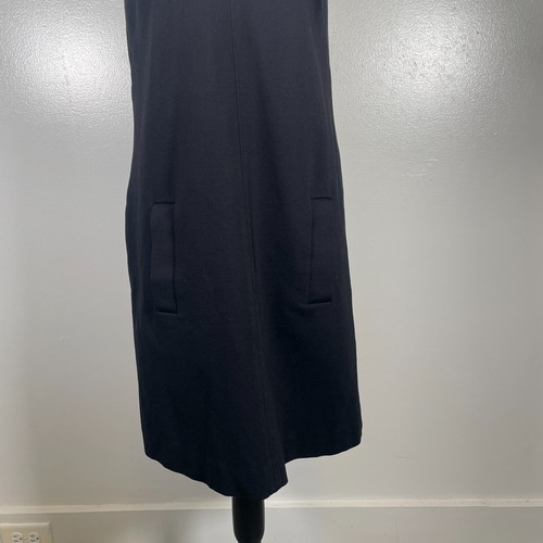 Banana Republic Etuikleid Damen Größe 8 schwarz solide Tasche ärmellos Pullover - Bild 5 von 15