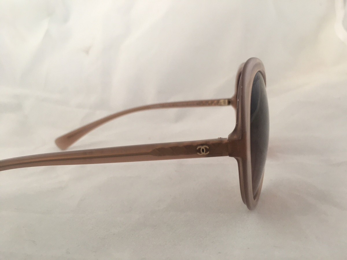 CHANEL SUNGLASSES 5389-A 1623/K0 Milky Brown Frame Brown  display picture 3