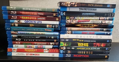 Bluray Lot - Various Genres - Ratings PG to R - Combined Shipping - $1.50 Each