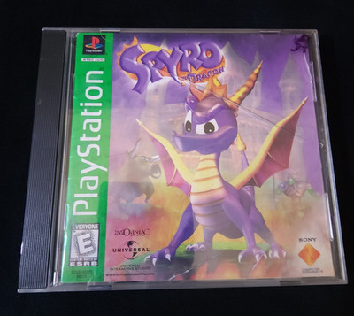 Spyro The Dragon Playstation 1 PS1 Greatest Hits Video Game Complete W/ Manual