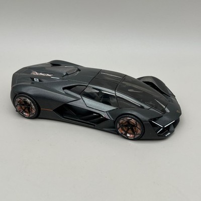 Bburago Lamborghini Terzo Millennio grau Diecast Modellauto 1:24 Postscheiben 7j