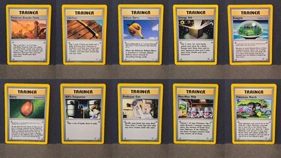 Pokemon TCG Trainer Cards (Multiple Sets): Choose Your Card! LP to HP