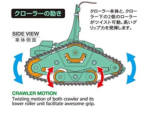 Tamiya Twist Crawler Robot 2Ch RC Kit 70233 High Mobility Obstacle STEM NEUF - Photo 4/4