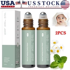 2PCS MAMA'S TEETHER Baby Teething Oil Roller, All Natural Teething Relief Roller