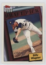 1994 Topps Billy Wagner #209 Rookie RC HOF