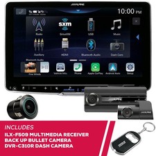 Alpine Halo9 ILX-F509 9 Multimedia w/ Bullet ...