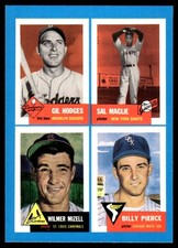 Gil Hodges Sal Maglie Wilmer Mizell Billy Pierce 1992 Topps Bazooka Archives