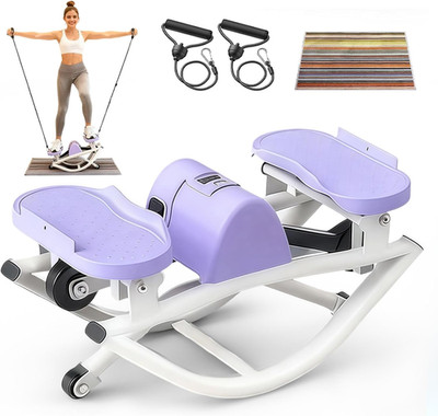 Rock Stepper, Side to Side Rocking Stepper Exercise Machine for Balance at Home,