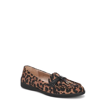 LifeStride Women Malta 3 Loafer Brown Leopard 10 M