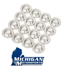 Michigan Motorsports Titanium Retainers for LS/LT Beehive Springs 5.3L 6.0L 6.2L
