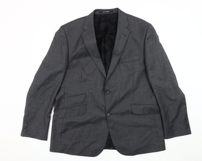 Jeff Banks grauer Herren Blazer, Größe 42, Regular Fit