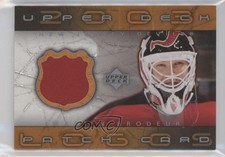 2003-04 Upper Deck Logos Patch Martin Brodeur #PLG-MB Patch HOF 4p5