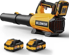 Leaf Blower Cordless (Upgraded) - 630CFM/160MPH, 21V Powerful Electric Cordless