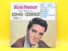 Elvis Presley King Creole Vol.1 UK 7" vinyl EP single triangle push-out 1958 EX
