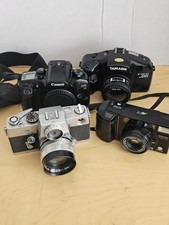 Vintage Joblot of 4 Camera Untested for Spares and Repairs Not Tested