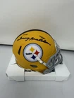 Terry Bradshaw Signed Pittsburgh Steelers Alternate Mini Helmet Beckett COA