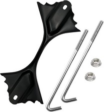 Battery Hold Down Bracket with 304 Stainless Steel J Bolt, Compatible with Selec