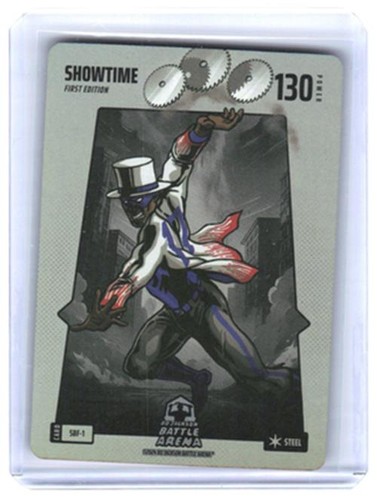 Bo Jackson Battle Arena - Showtime STEEL Silver Battlefoil -SBF-1