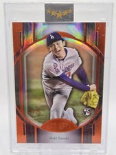 2025 Topps Five Star Roki Sasaki RC Orange /25 Sealed Dodgers #11
