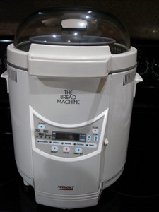 WELBILT The Bread Machine ABM-100 4 White Dome Top 2 Lb Made Japan SPOTLESS!!