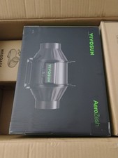 VIVOSUN AeroZesh T4 4'' 210 CFM Inline Duct Fan w/E12,Carbon Filter  8' Ducting