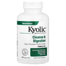 Aged Garlic Extract™, Cleanse & Digestion, Formula 102, 200 Veggie Tablets