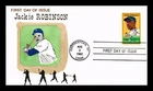 DR JIM STAMPS US COVER JACKIE ROBINSON BASEBALL BLACK HERITAGE FDC SCOTT 2016