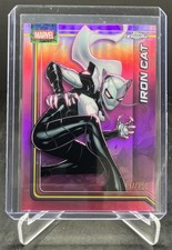2026 Topps Chrome Marvel Comics Iron Cat Pink Refractor 197/250 #127