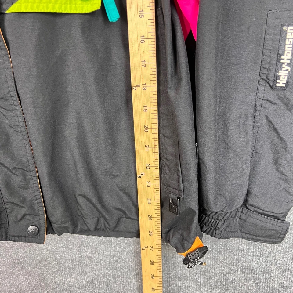 Vintage Helly Hansen Windbreaker Jacket Color Block 90s Retro Mens M - Image 4 of 4