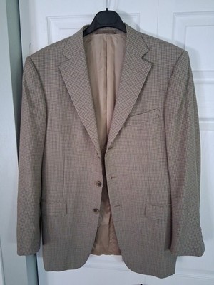 Zegna Jacket Bergdorf Goodman Full Canvas, Working Cuffs size 40 made in Italy 