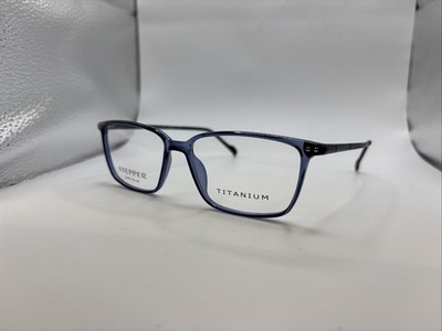 Stepper Origin SI-20133 F550 53/15 140 Men s Blue Titanium Full Rim Eyeglasses 