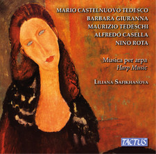 Mario Castelnuovo-Tedesco Liliana Safikhanova: Musica Per Arpa (CD) (US IMPORT)