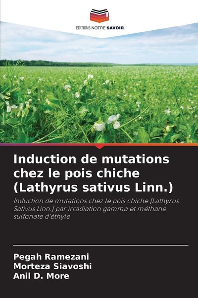 Induction De Mutations Chez Le Pois Chiche (Lathyrus Sativus Linn.) Taschenbuch-image
