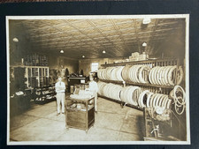 Antique Original Interior Photo Automobile Tire And Parts Store 6 By 8