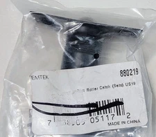 Emtek 880219 2-1/8 Inch Ball Roller Catch & Strike - Flat Black - New In Package