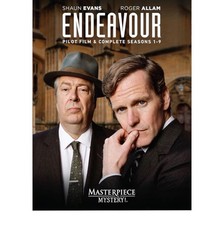 Masterpiece: Endeavour Collezione Completa Stagioni 1-9 (DVD, Set 20 Dischi) Nuovo