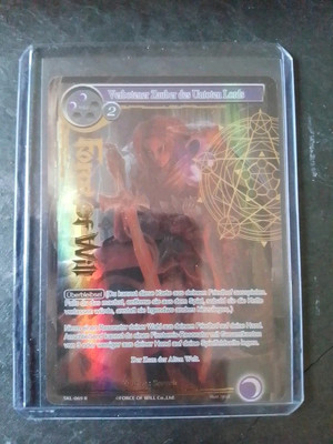 Verbotener Zauber des Untoten Lords, SKL-069 Mit Force Of Will Schriftzug 