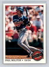 1993 O-Pee-Chee Premier #124 Paul Molitor Toronto Blue Jays