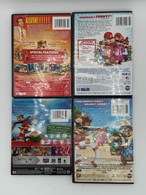 Alvin and the Chipmunks: 4-Movie Collection DVD & Blu-ray