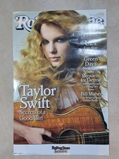 Rare Taylor Swift Rolling Stone Cover Poster Original 2009 22x34" - Funky #5138