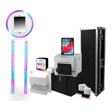 LUX-iPad 13 LED Premium Photo Booth Package (WHITE)