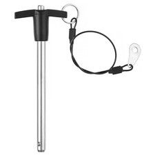 T Handle Quick Release Pin 3/8 Inch Diameter ,Stainless Steel Ball Locking Pin w