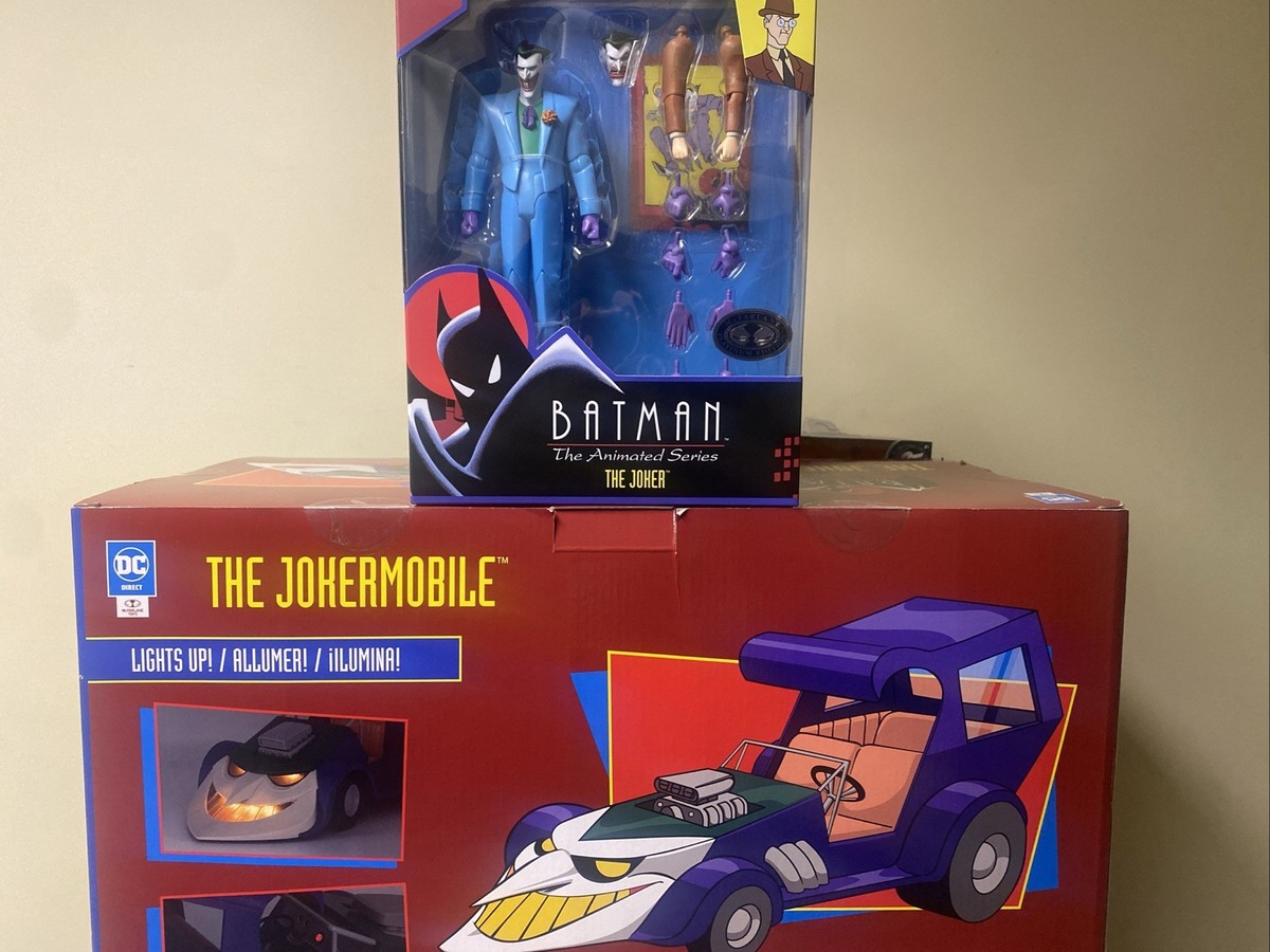 McFarlane Toys DC Batman The Animated Series THE JOKER Platinum w