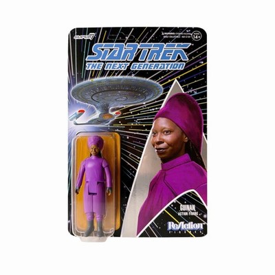 Super7 Star Trek: The Next Generation Guinan ReAction Sammelfigur Wave 1