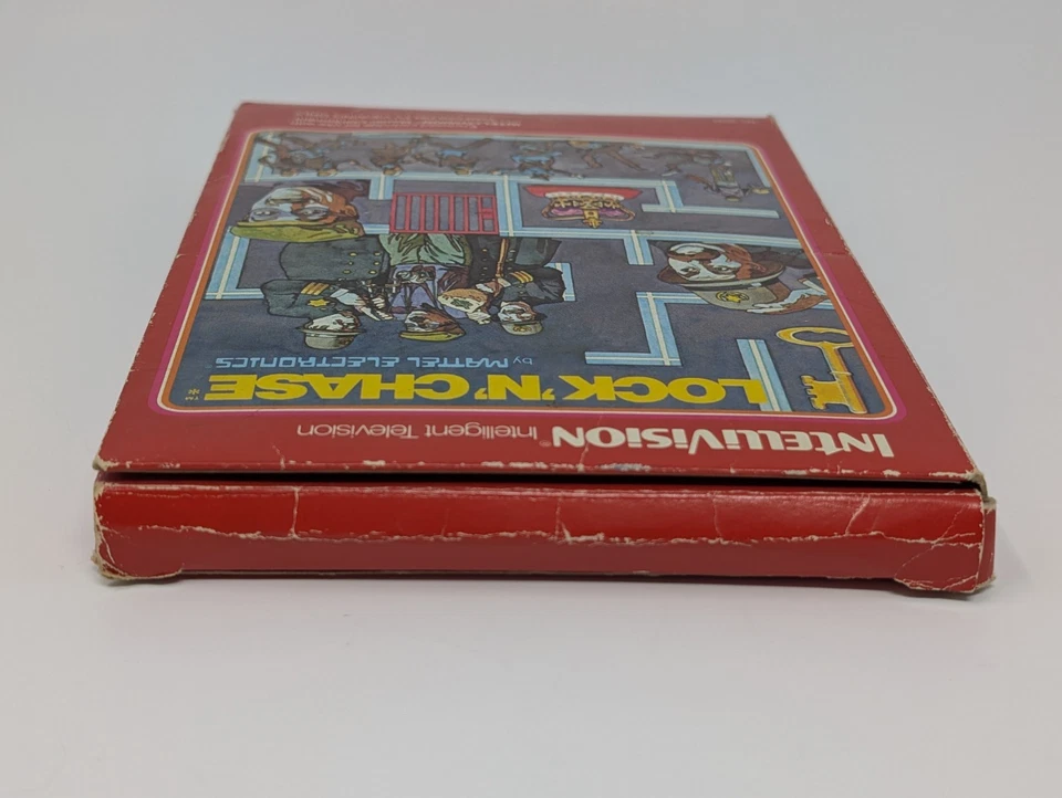 Lock 'N' Chase (Intellivision, 1982) - CIB Complete - Image 3 of 4