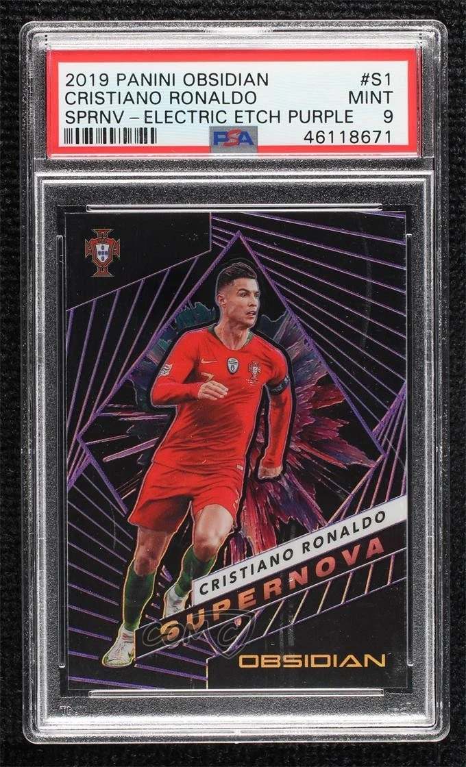 2019-20 Panini Obsidian Cristiano Ronaldo #S-1 for sale | eBay