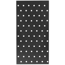 6 PCS 10" x 5" Black Tie Plate Bracket, Flat Mending Repair Plate Corner Brac...