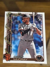 Grant McCray 2025 Topps Holiday #H53 Giants RC