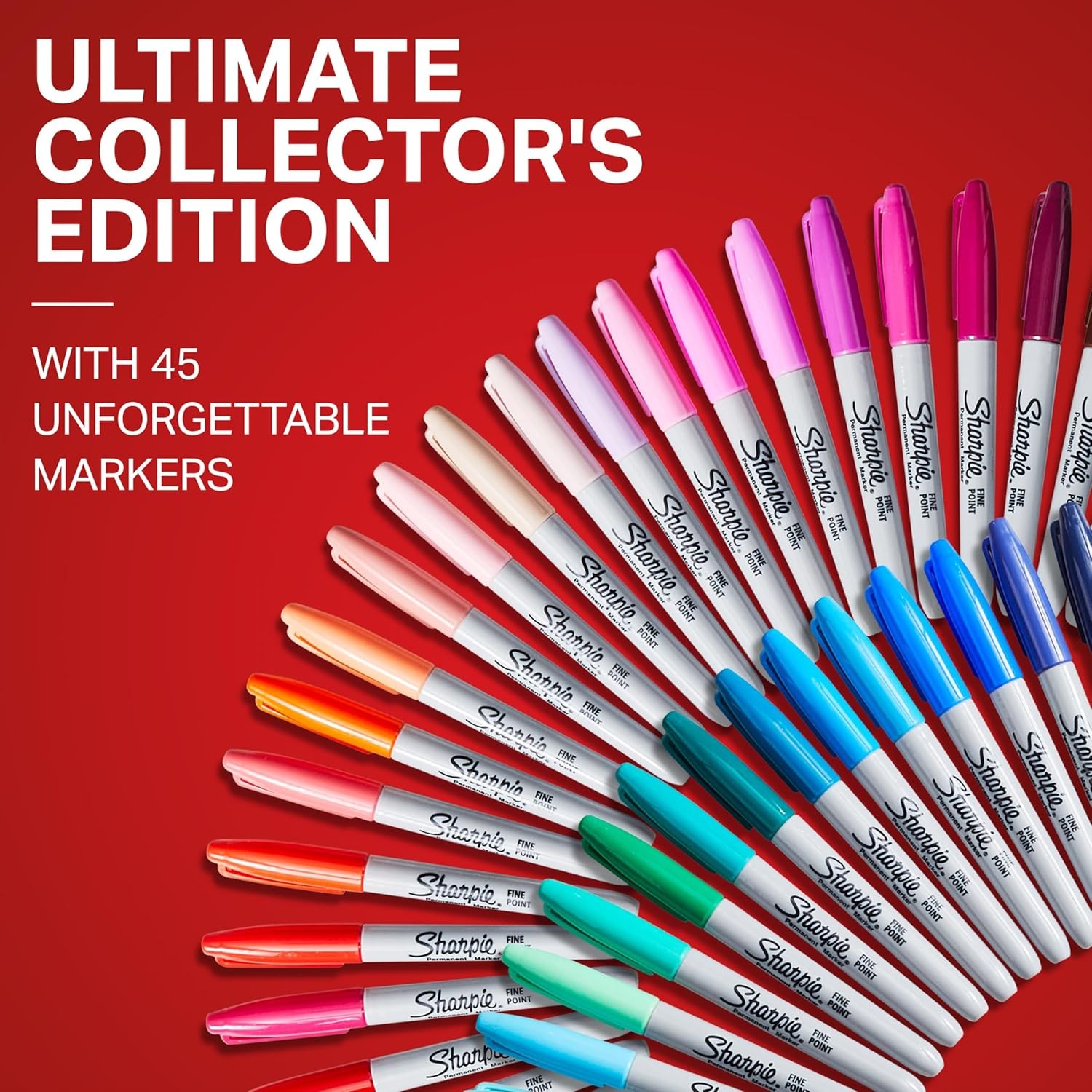 Sharpie Permanent Markers Ultimate Collection Fine and Colors 115 Count